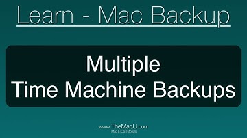 Multiple Time Machine Backups