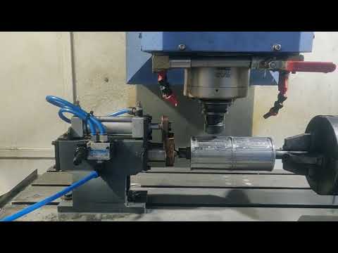 VMC 4 axis programming. Woman Hair remove DIE on VMC Machine. Rotary Programe on VMC Machine.