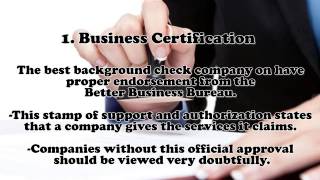 How to Find the Best Background Check Company