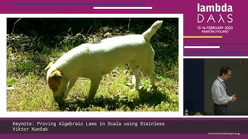 Viktor Kunčak - Keynote: Proving Algebraic Laws in Scala using Stainless - Lambda Days 2020