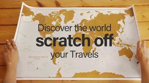Scratch the World® - Maps for Travellers