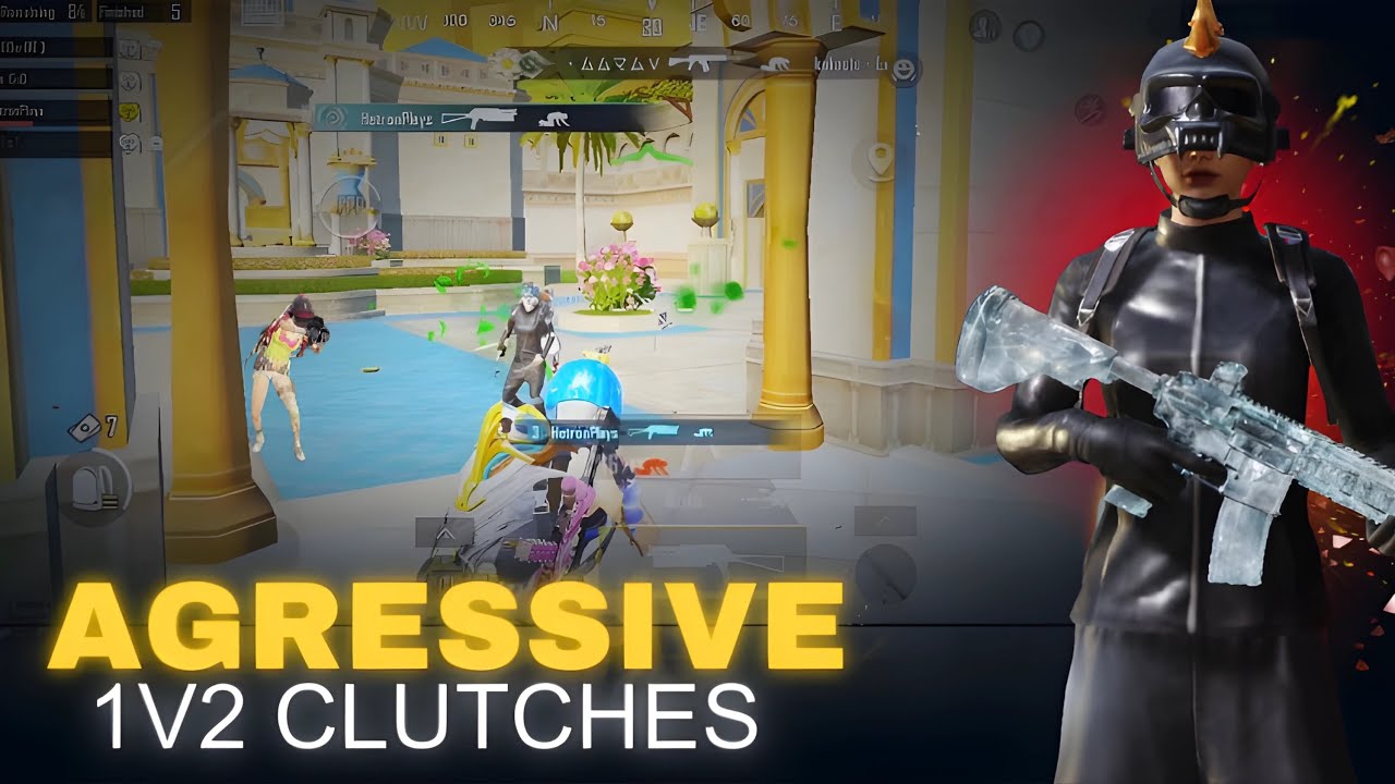 How to Aggressive 1V4 Clutches 😱 With ⁠ ⁠@HetronPlays - YouTube