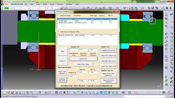 Macro for Tolerance Analysis in CATIA V5