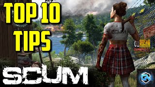 10 Tips For Beginners and New Players in SCUM in 2022!