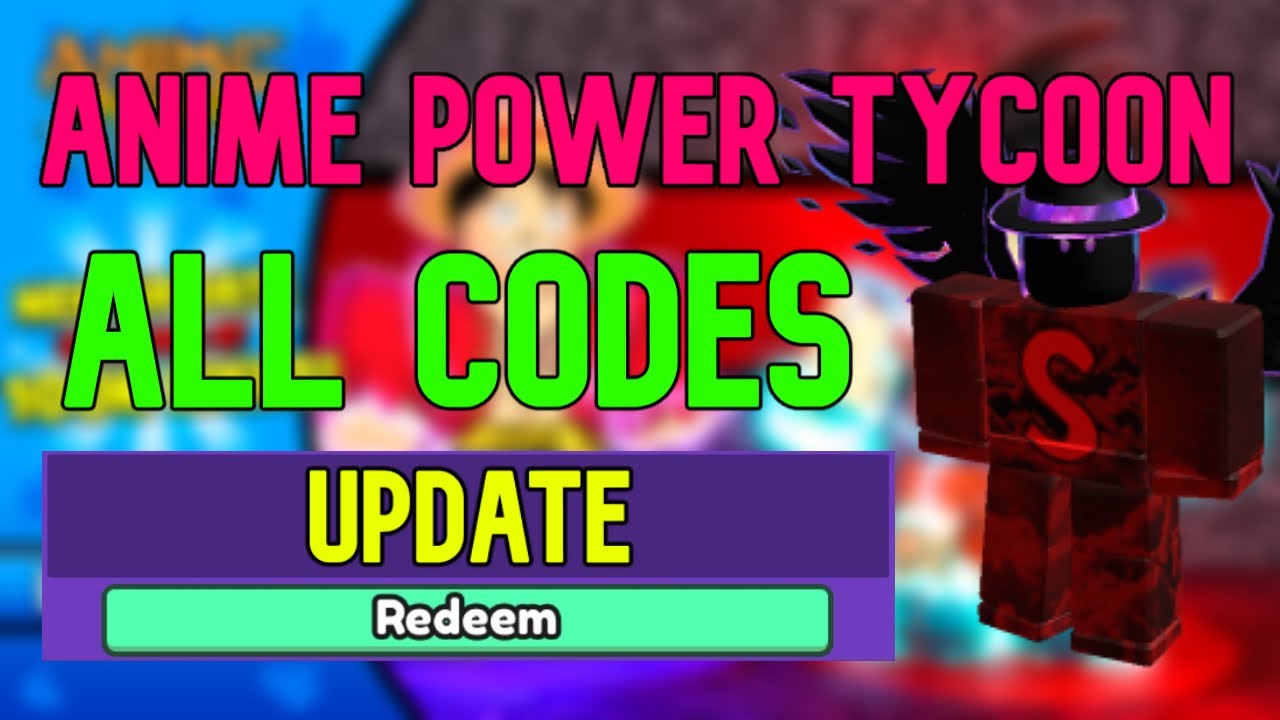 Roblox - Códigos Anime Power Tycoon - Dinheiro grátis (dezembro de 2023) -  Listas Steam