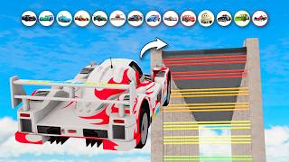 14 Pixar Cars vs Laser Maze Challenge in BeamNG Drive — Who Will Survive?! 🔴🚗💥