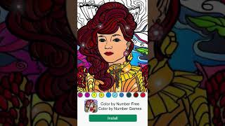 Color by number free color by number games screenshot 3