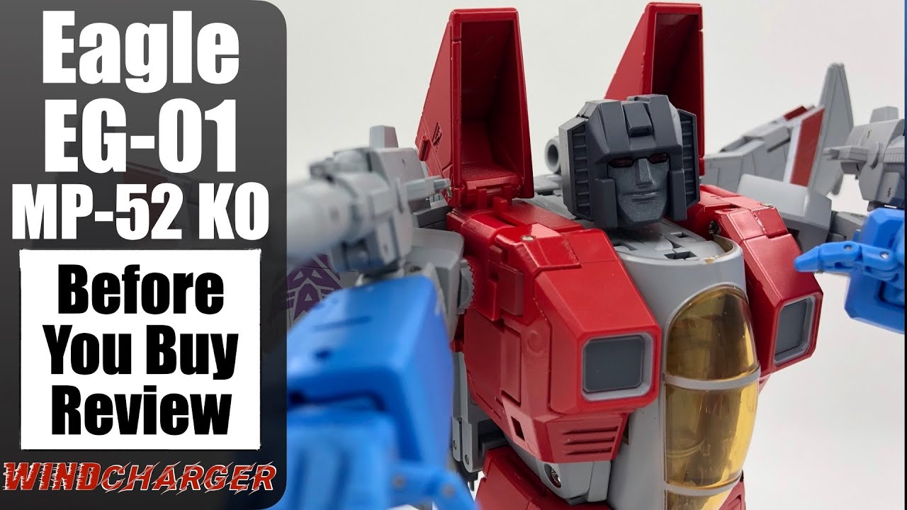 Transformers Masterpiece Review: Eagle EG-01 MP-52 KO (Starscream)