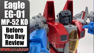 Transformers Masterpiece Review Eagle Eg-01 Mp-52 Ko Starscream