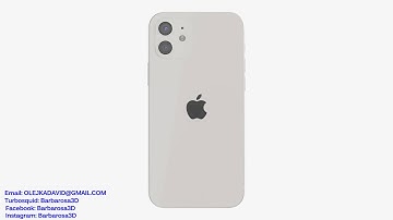Apple iPhone 12 3d model by Barbarosa3D