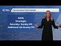 Weekend rain expected across the Gulf Coast