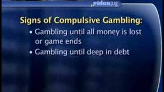 What are the signs of compulsive gambling?