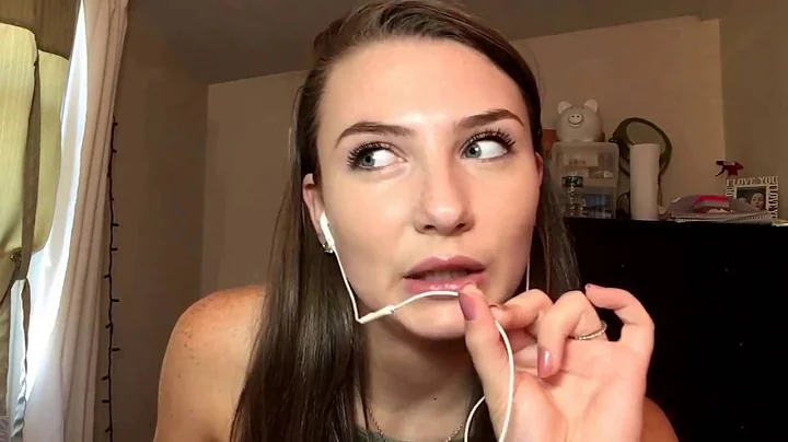 Relaxing ASMR (Close Up Whisper, Crinkling, Mouth ...