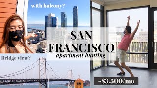 apartment hunting during COVID | San Francisco | $3.5k, bridge view, 2 months free? | The R&D Couple