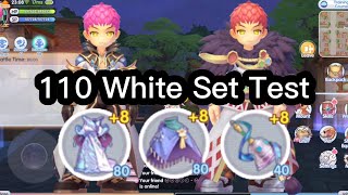 [ROX] 110 White Set is BROKEN | Equipment Test | My DPS increased SO MUCH | Warlock & Sorcerer