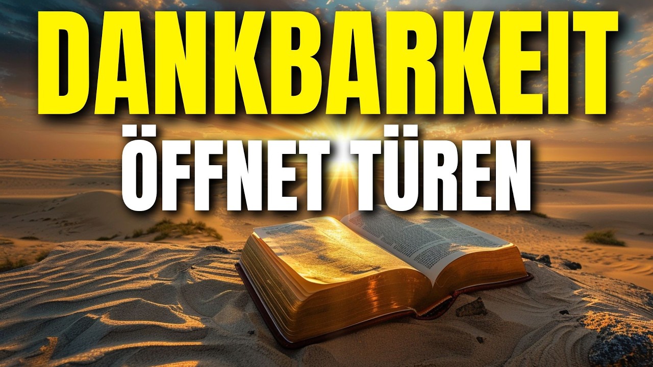 Das Wunder beginnt mit Dankbarkeit | Gesegnetes Morgengebet