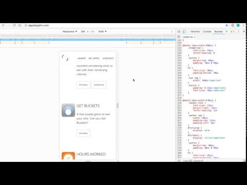 Chrome DevTools Responsive Mode