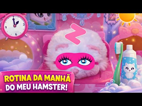 ROTINA DA MANHÃ DO MEU HAMSTER