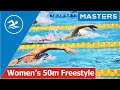 Women's 50m Freestyle / Masters Swimming Belarus / Чемпионат Беларуси по Плаванию Мастерс