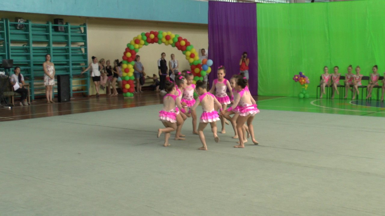 Эстетическая гимнастика. Одесса-2017. групповые упражнения
