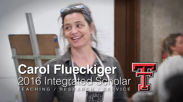 Carol Flueckiger: 2016 Integrated Scholar