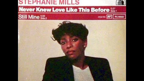 STEPHANIE MILLS Never knew love like this before (Frantz's re-extended mix) (1980)