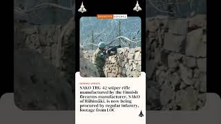 Sako Trg-42 Sniper Rifle Manufactured Is Now Being Procured By Regular Infantry, Footage From Loc
