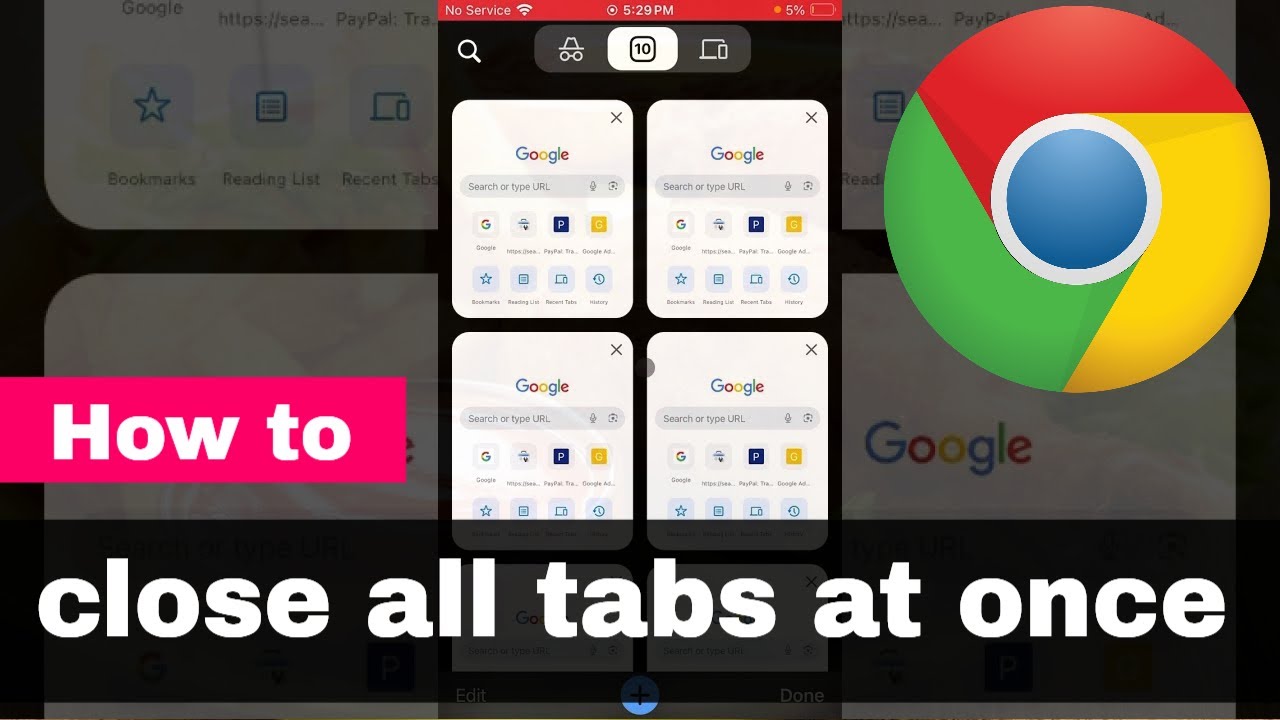 how-to-close-all-tabs-at-once-in-chrome-on-iphone-youtube