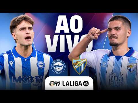 AO VIVO: ALAVÉS X MÁLAGA | LALIGA 26/27 | 10ª RODADA