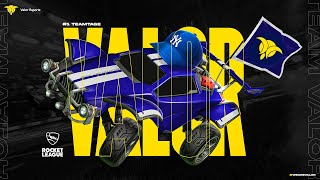 *NEW* #1 VALOR TEAMTAGE | A ROCKET LEAGUE MONTAGE
