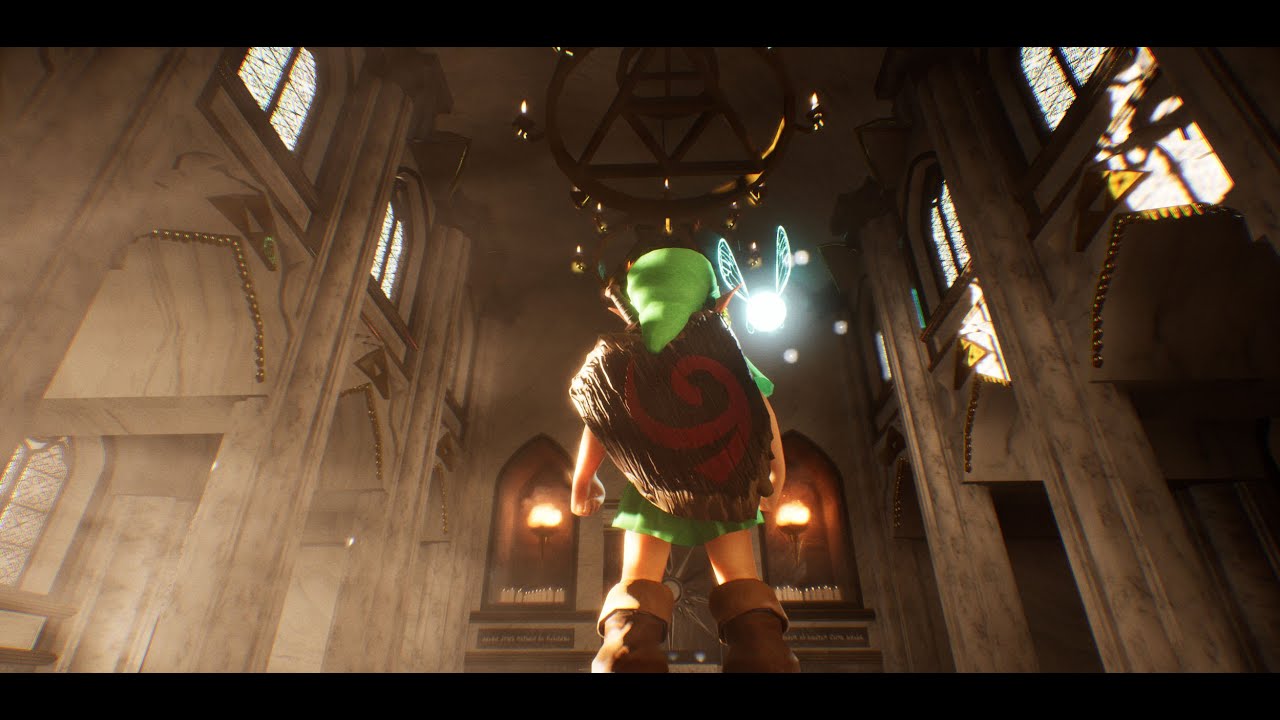 Ocarina of Time Unreal Engine 5 Fan Remake Footage Released