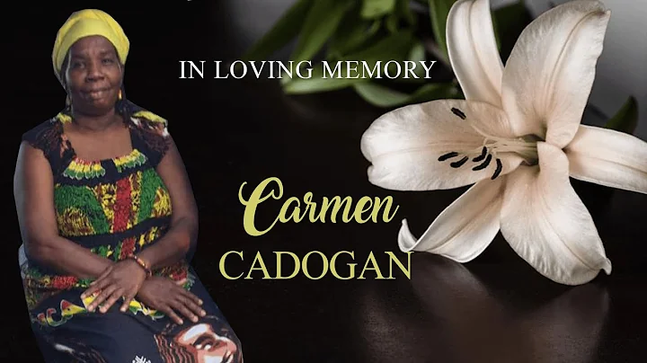 Celebrating the Life of Carmen Pearletta Cadogan a...