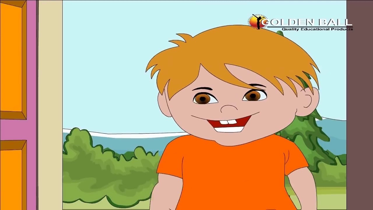 Bits of paper lying on the floor, nursery rhymes YouTube