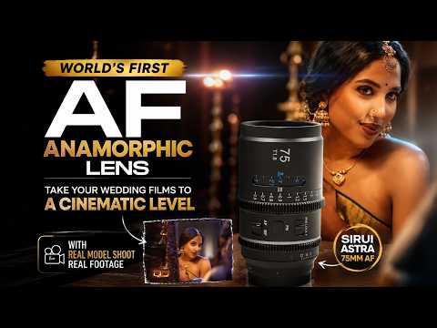 World’s First AF Anamorphic Lens — Take Your Wedding Films to a Cinematic Level | Sirui Astra