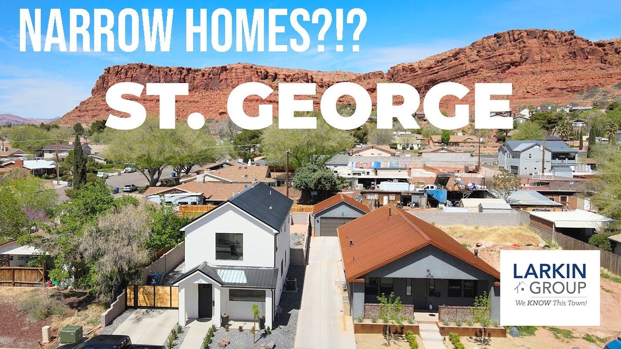 Narrow urban homes? The Future of (affordable) St. George Real Estate