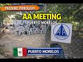 AA Meeting in Puerto Morelos 🇲🇽 English-Speaking Group (Bike Ride)