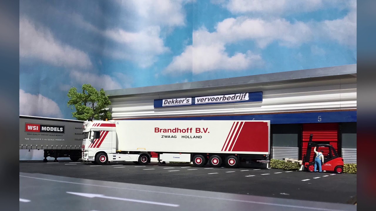 交渉済 WSIMODELS 「A Jansen bv」バルクトレーラー DAF 交渉済
