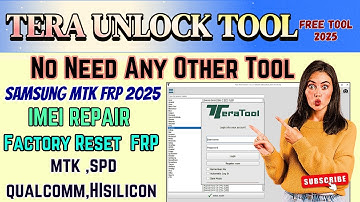 🚀 TERA TOOL – The ULTIMATE Mobile Unlocking & FRP Bypass Solution | 2025 BREAKTHROUGH!