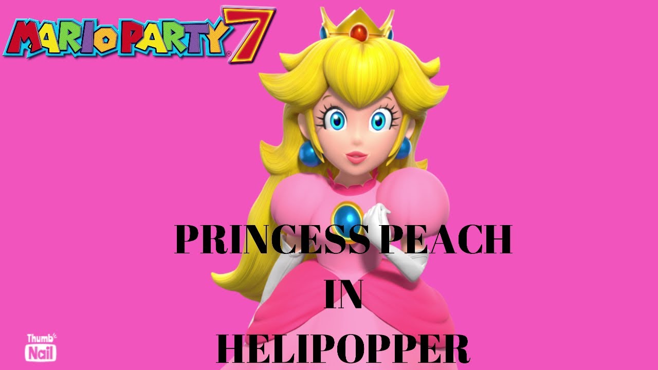 Mario Party 7 - Princess Peach in Helipopper