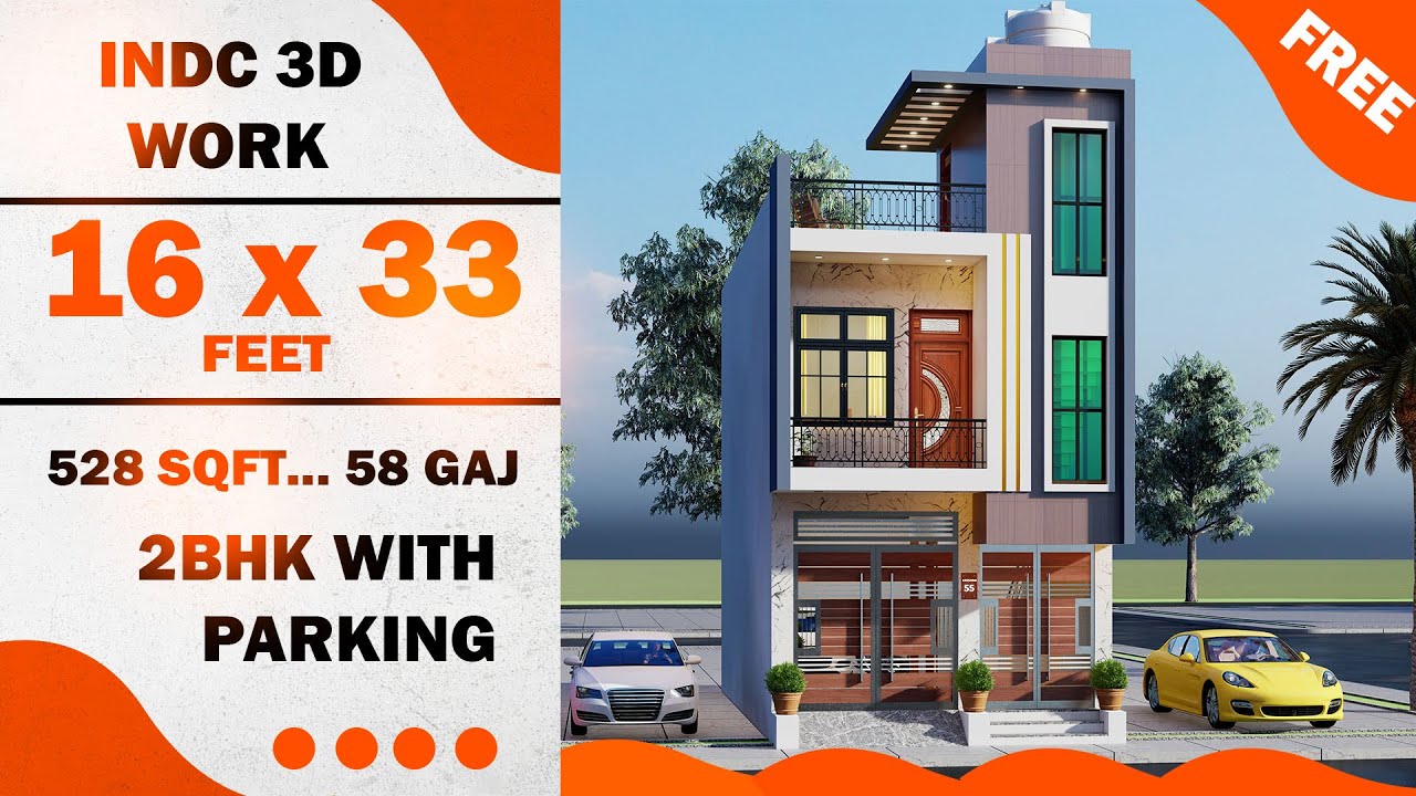 16x33-car-parking-3-bedroom-house-design-duplex-2-bedroom-house
