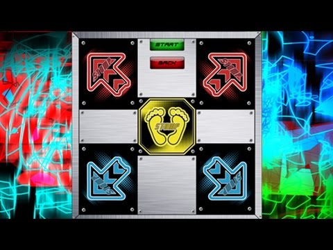 Pump It Up Dance Game Blow Omega 5X Dance Pad PIU - YouTube