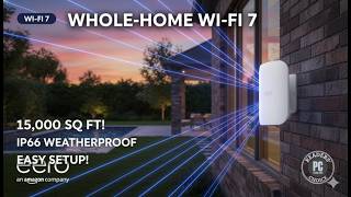 Amazon eero Outdoor 7 Review — Weatherproof Mesh WiFi for 15,000 sq.ft