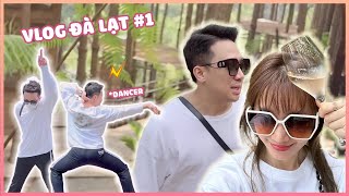 (한) Vlog Đà Lạt #1 | Vợ chồng Xìn - Ri du lịch với hội bạn thân, A Xìn sơ hở là nhảy bất chấp 달랏여행!