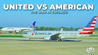United vs American Airlines: A Chicago War Wealth