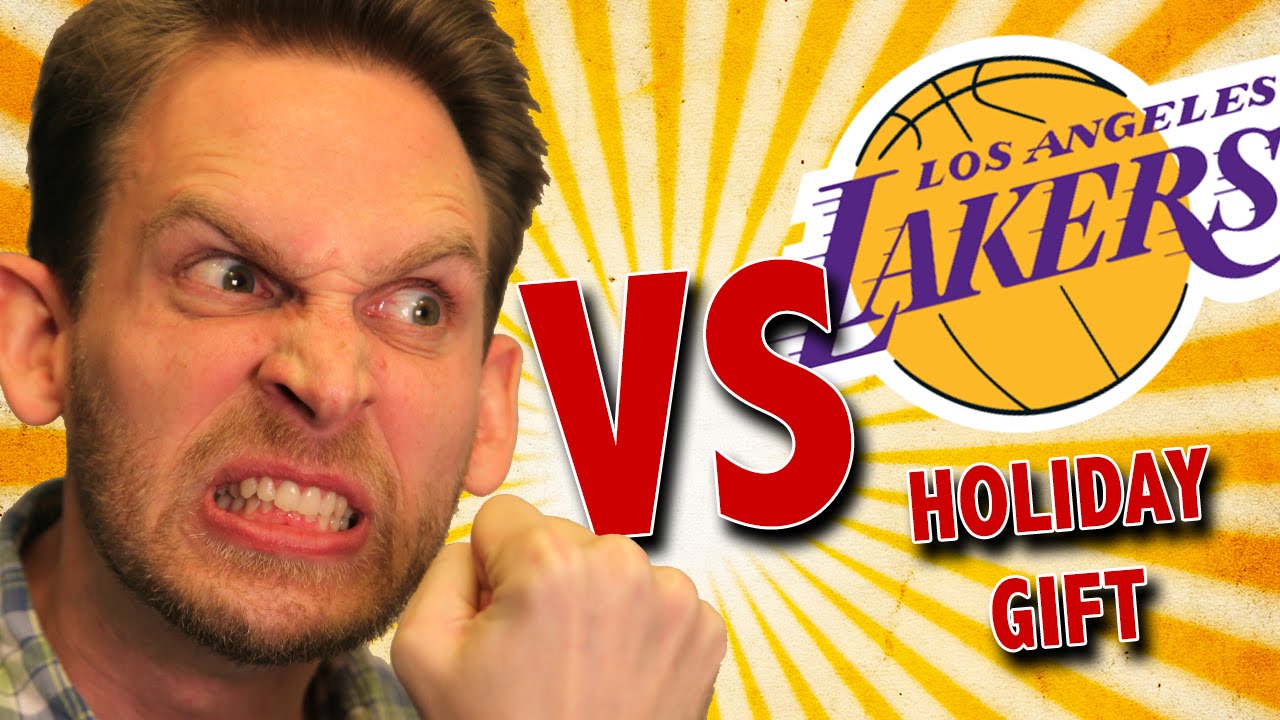 Los Angeles Lakers Mystery Holiday Gift Unboxing - YouTube