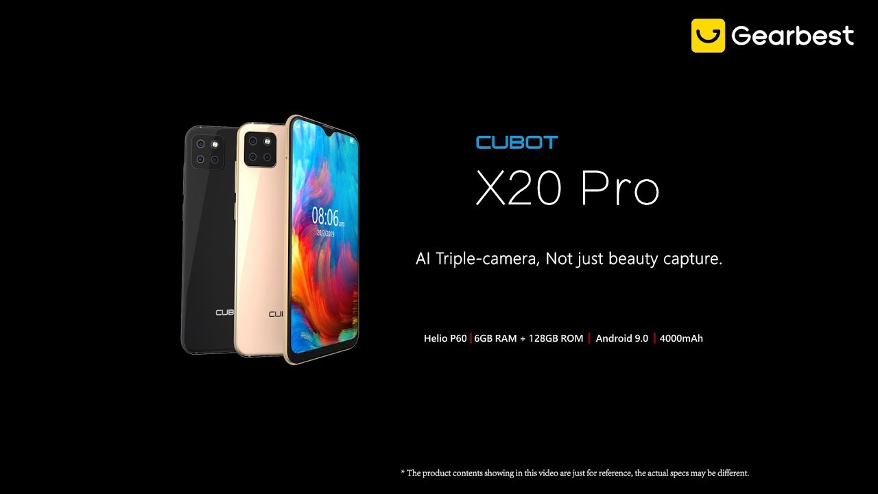 CUBOT X20 Pro 6.3 inch AI Triple Camera Smaprtphone Android 9.0 4G Phablet  - Gearbest.com