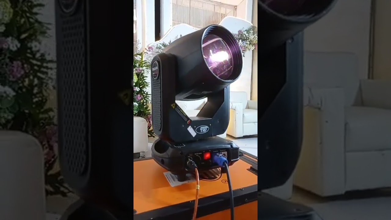 test beam trf baru datang langsung buat tanggapan di pernikahan