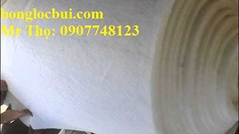 Bông lọc bụi HCM, bong loc bui hcm