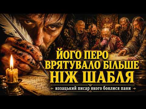 Його Перо Врятувало Більше Ніж Шабля | Козацький Писар Семен Чорнило | Байка Діда