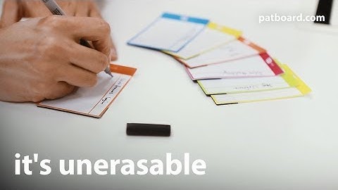 PATboard product feature | Write TASKcards